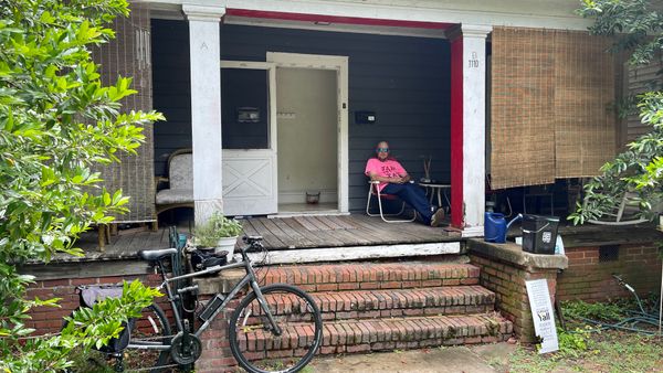 Why is no one on their porch?